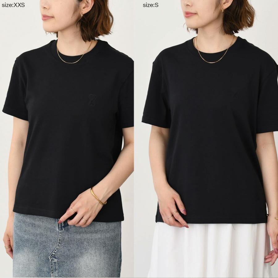 【5/31〜ポイント5倍】AMI PARIS アミパリス トップス ヘビージャージークラシックフィット レディース AMI ALEXANDRE MATTIUSSI 爆買の画像