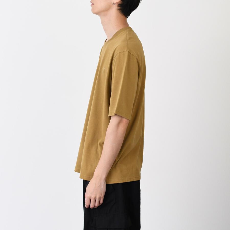 amiparis Tシャツ AMI PARIS アミパリス コットン ハートロゴ刺繍 Tシャツ男女共用 (AMI