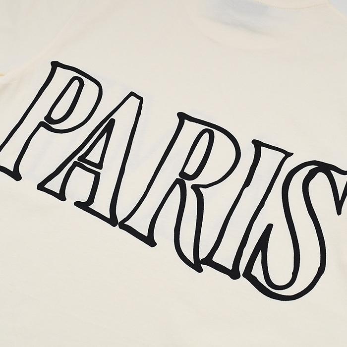 【5/31〜ポイント3倍】AMI ALEXANDRE MATTIUSSI アミパリス Tシャツ トップス Ami Paris ティック コットンジャージー プリント UTS380 爆買の画像