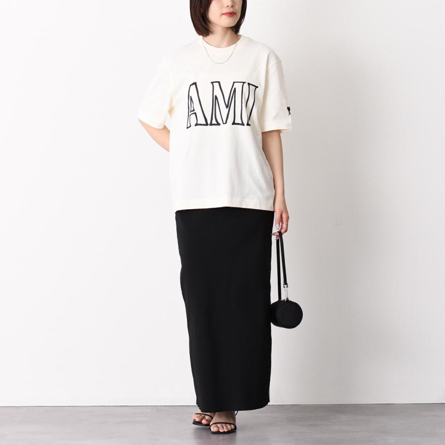 【5/31〜ポイント3倍】AMI ALEXANDRE MATTIUSSI アミパリス Tシャツ トップス Ami Paris ティック コットンジャージー プリント UTS380 爆買の画像