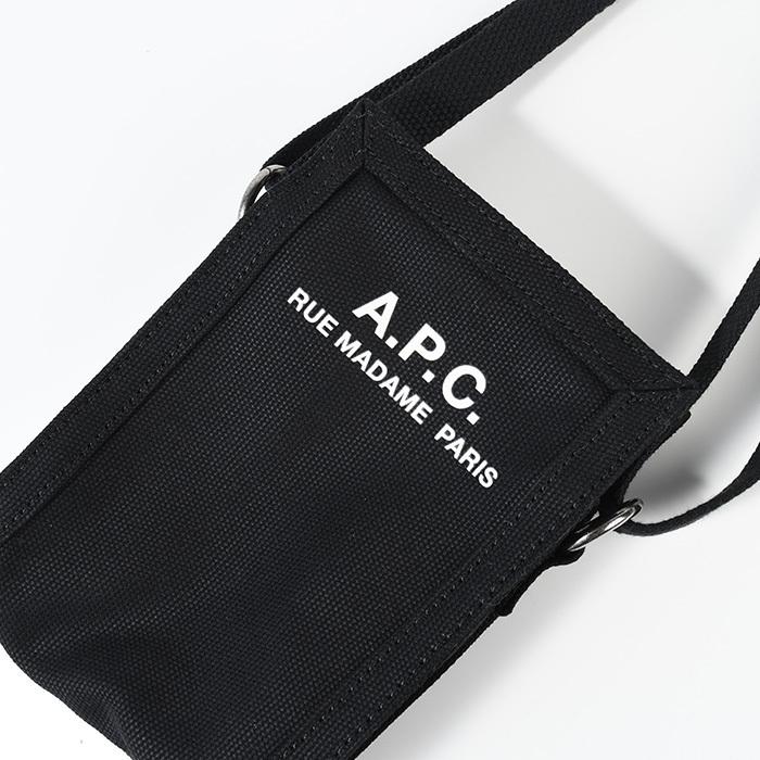新品未使用 アーペーセーA.P.C ボディバッグ サコッシュブラック A.P.C.（アーペーセー） APC A.P.C. クロスボディバッグ banane trek