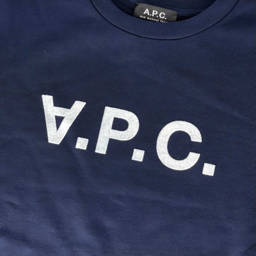 A.P.C アーペーセー APC スウェット トレーナー VIVA ロゴ コットン 