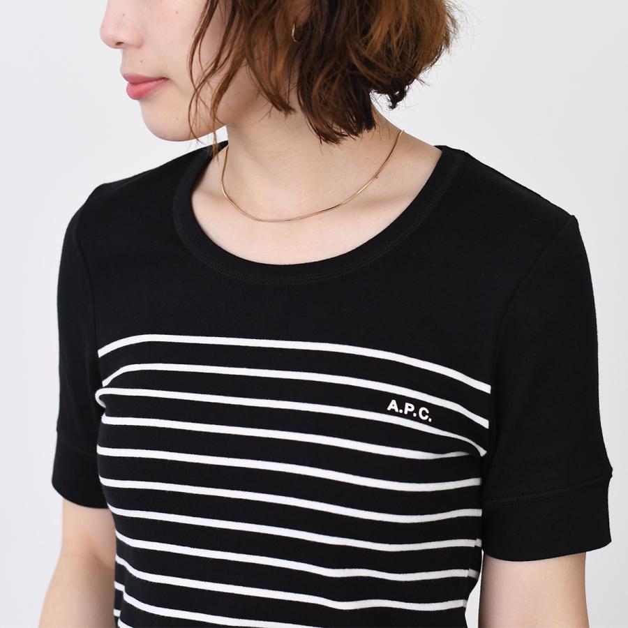 A.P.C 半袖Tシャツ アーペーセー A.P.C.（アーペーセー） APC トップス ALEXANDRA Tシャツ COGWS F26340