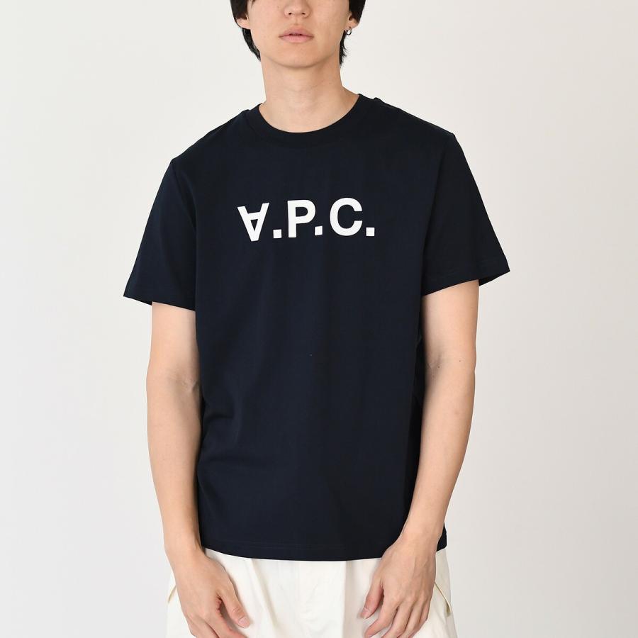 A.P.C. アーペーセー 刺繍ロゴ Tシャツ ブラック XL メンズ A.P.C.（アーペーセー） A.P.C トップス Standard Grand VPC Tシャツ