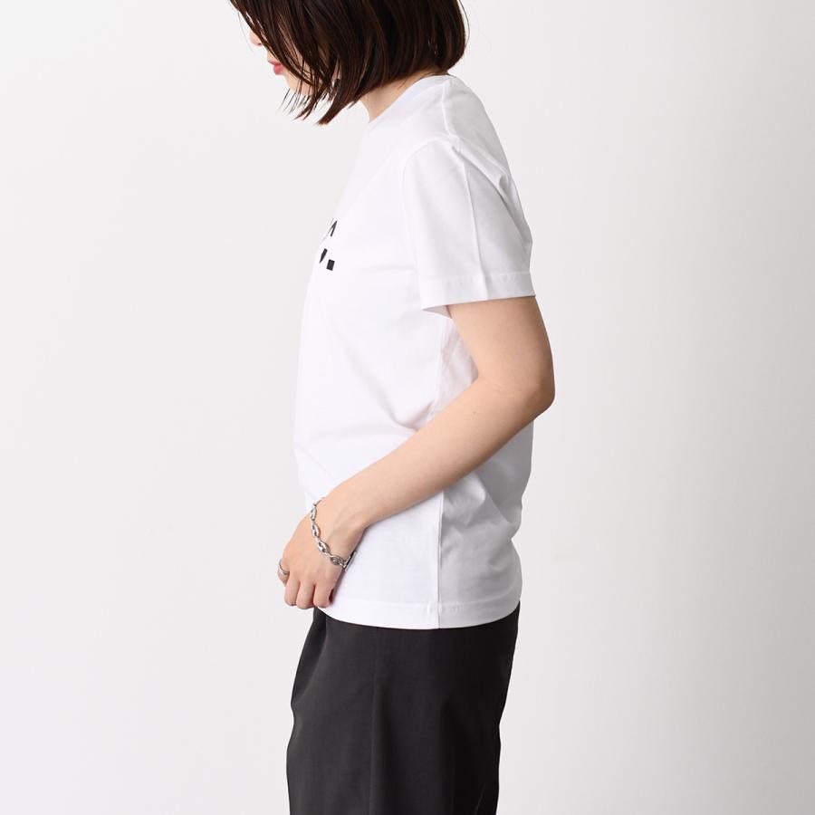 A.P.C アーペーセー Tシャツ TACHE BLANCHE COHBM M26458 レディース ユニセックス ホワイト カットソー コットン ロゴ 半袖 春夏の画像