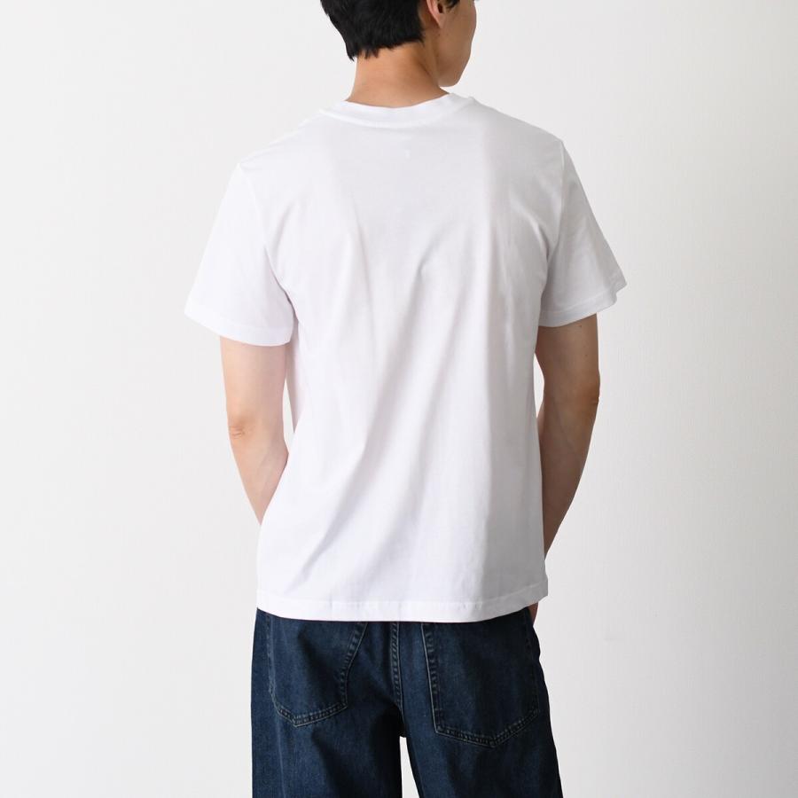A.P.C アーペーセー Tシャツ TACHE BLANCHE COHBM M26458 メンズ ユニセックス ホワイト カットソー コットン ロゴ 半袖 春夏の画像