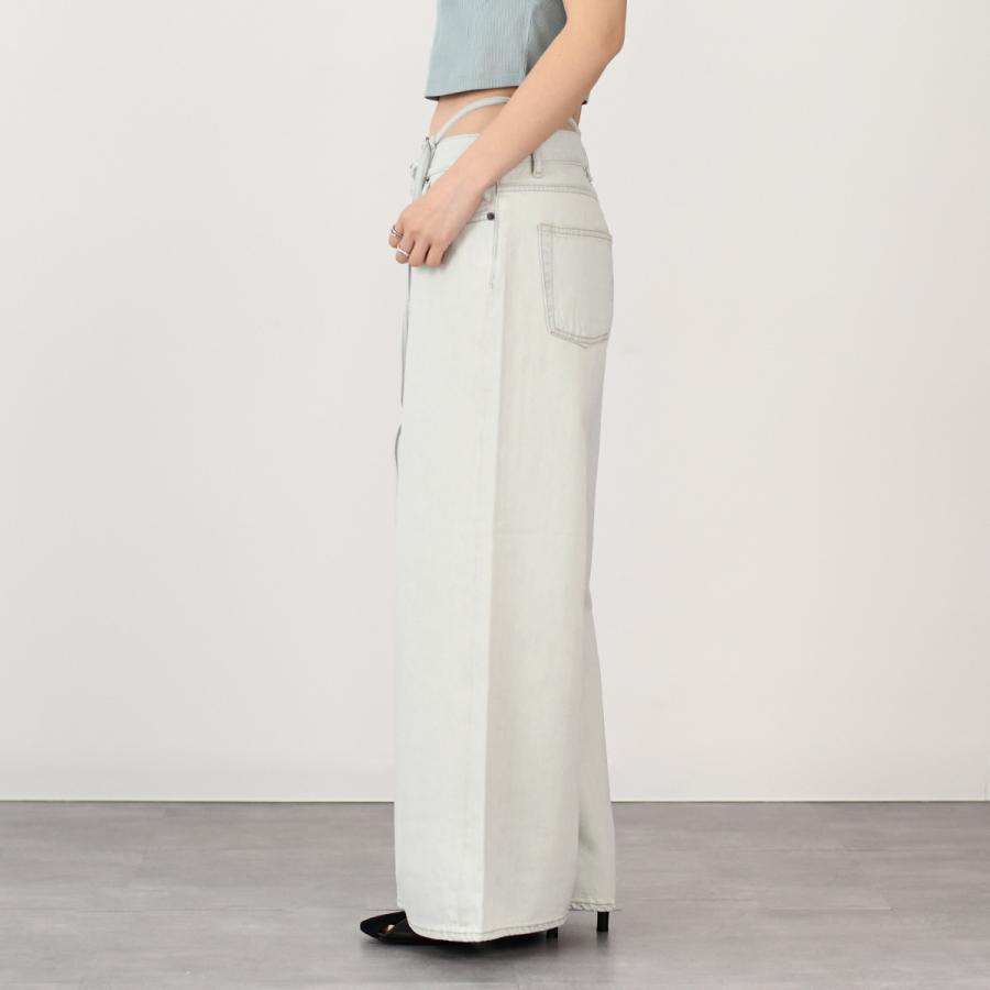 【20％OFF】ACNE STUDIOS アクネ ストゥディオス ワイド デニム フレアパンツ レギュラーフィットジーンズ - 2004 A00425 レディースの画像