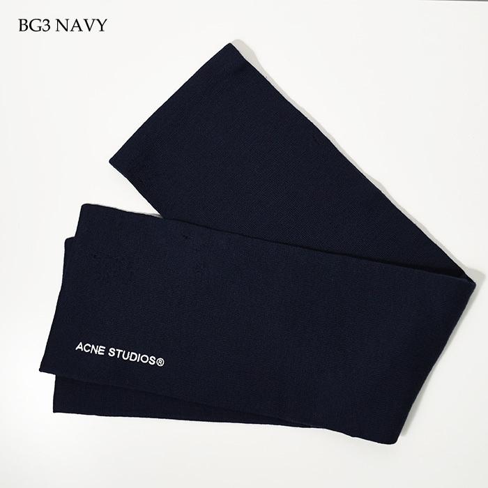 HaL. 　Acne Studios woolマフラー Acne Studios◇フリンジ オーバーサイズ ウールマフラー☆200x70 (Acne