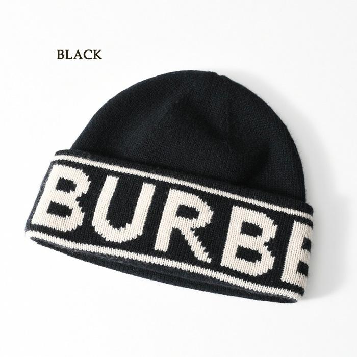 BURBERRY バーバリー ニット帽 帽子 ビーニー ロゴ インターシャ BURBERRY バーバリー ニット帽 帽子 ビーニー ロゴ インターシャ