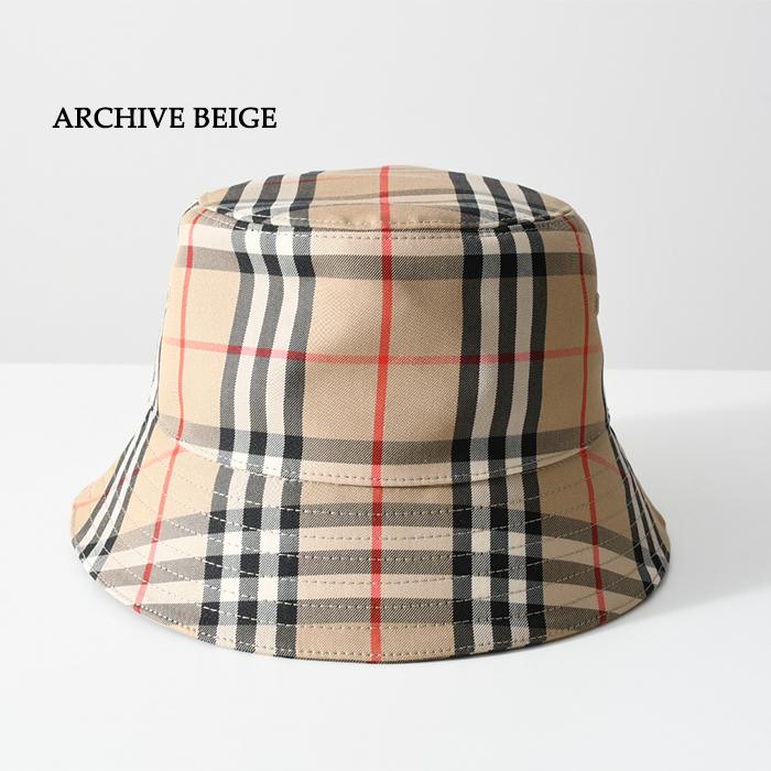burberry バケットハット チェック柄 ベージュ 楽天市場】バーバリー BURBERRY バケットハット チェック柄 帽子