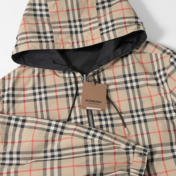 BURBERRY バーバリー アウター コート リバーシブル チェック ジャケット 8027097 メンズ ベージュ ブラック チェック ポリエステル 人気 ,おすすめ｜selectshopfelice｜09