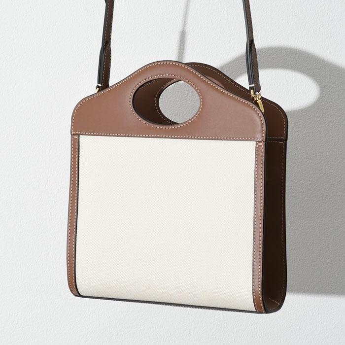 BURBERRY バーバリー ミニ ツートン 2WAYバッグ ハンドバッグ BURBERRY バーバリー ミニ ツートン 2WAYバッグ ハンドバッグ