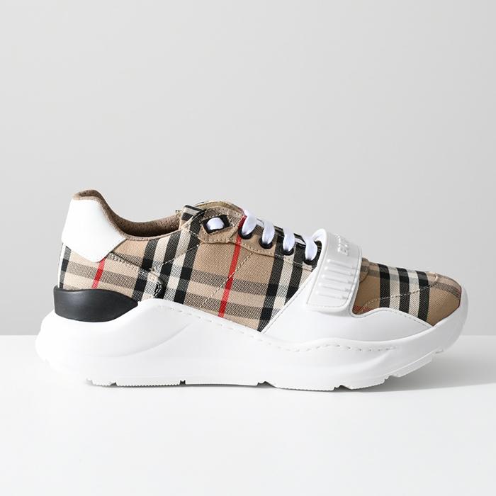 BURBERRY バーバリー メッシュ スエード＆ヴィンテージチェック