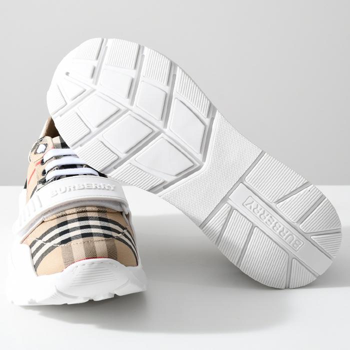 BURBERRY バーバリー メッシュ スエード＆ヴィンテージチェック