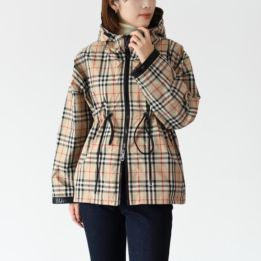 BURBERRY バーバリー アウター チェック ドローストリング BURBERRY バーバリー アウター チェック ドローストリング