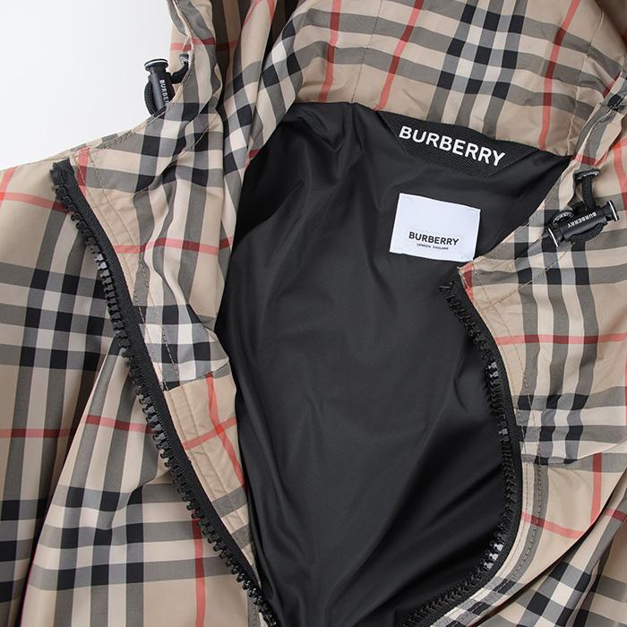 BURBERRY バーバリー アウター チェック ドローストリング BURBERRY バーバリー アウター チェック ドローストリング
