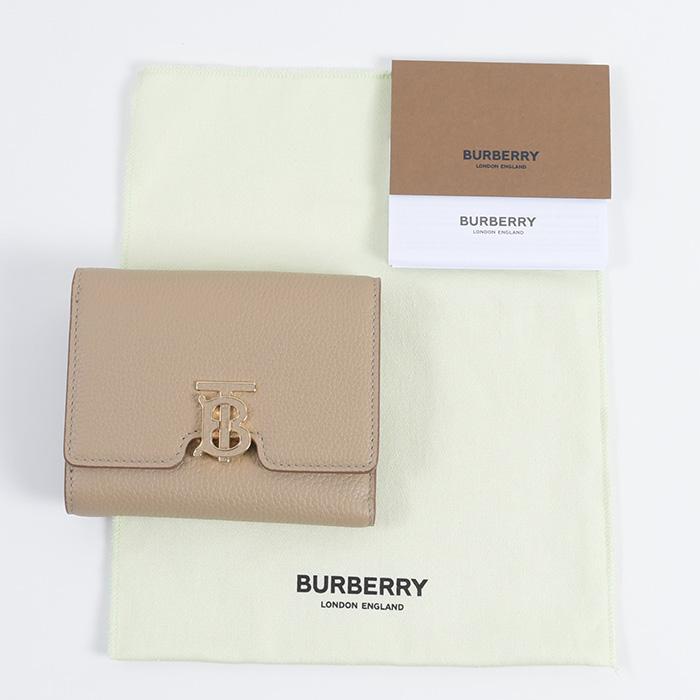 BURBERRY バーバリー グレイニーレザー ウォレット 財布 三 BURBERRY バーバリー グレイニーレザー ウォレット 財布 三