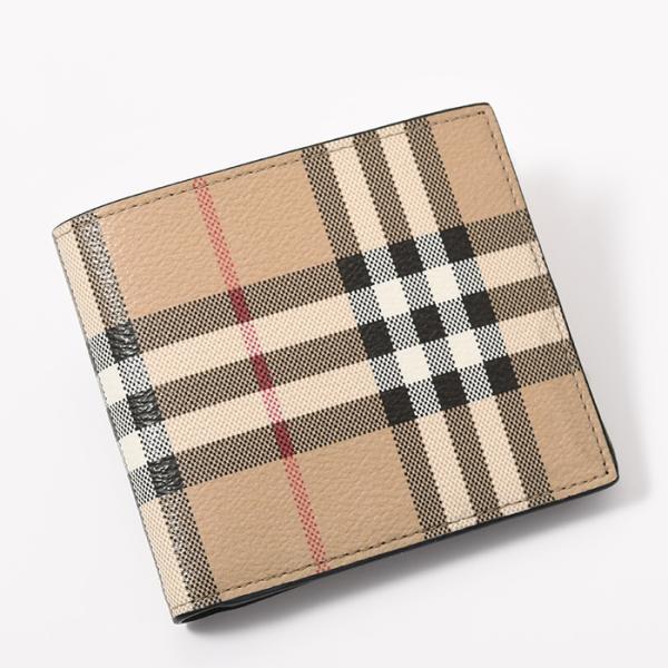 BURBERRY（バーバリー） ウォレット 財布 チェック 二つ折り コイン