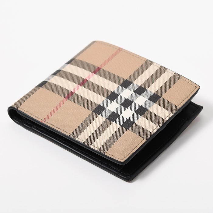 BURBERRY（バーバリー） ウォレット 財布 チェック 二つ折り コイン