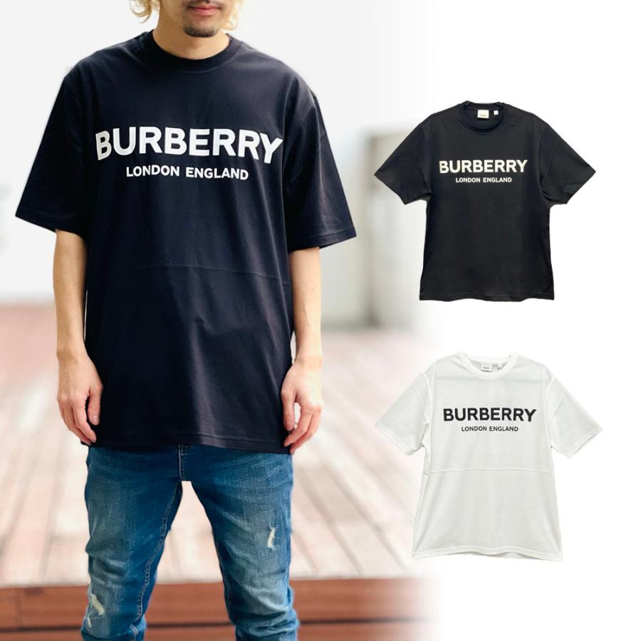 BURBERRY バーバリー Tシャツ ロゴ クルーネック コットン メンズ ロゴT BLACK ブラック 黒 WHITE ホワイト 白 ロゴプリント  8026017 8026016 :burberry-t-shirt8026:セレクトショップ FELICE Yahoo!店 - 通販 - 