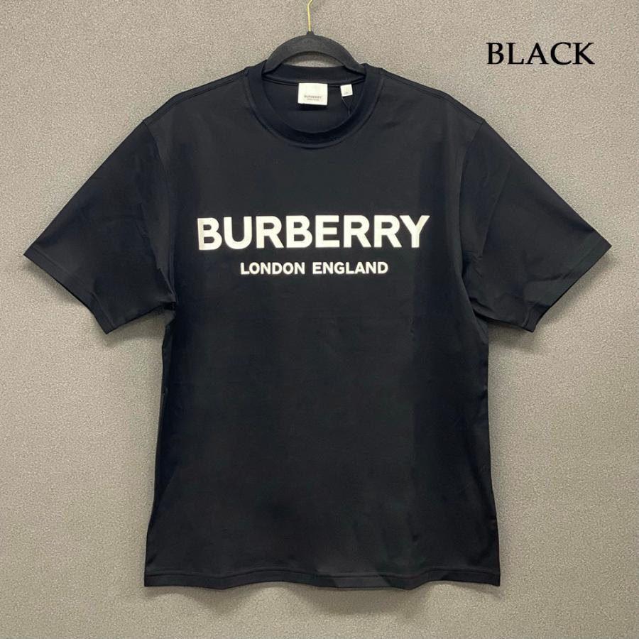BURBERRY バーバリー Tシャツ ロゴ クルーネック コットン メンズ ロゴ 