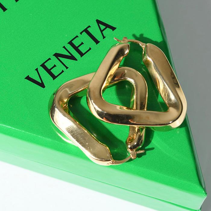 BOTTEGA VENETA ボッテガ ヴェネタ ピアス アクセサリー イエロー ゴールド エッセンシャル フープピアス 608590 VAHU0  レディース ギフト プレゼント 人気 :bv-608590vahu0:セレクトショップ FELICE Yahoo!店 - 通販 -