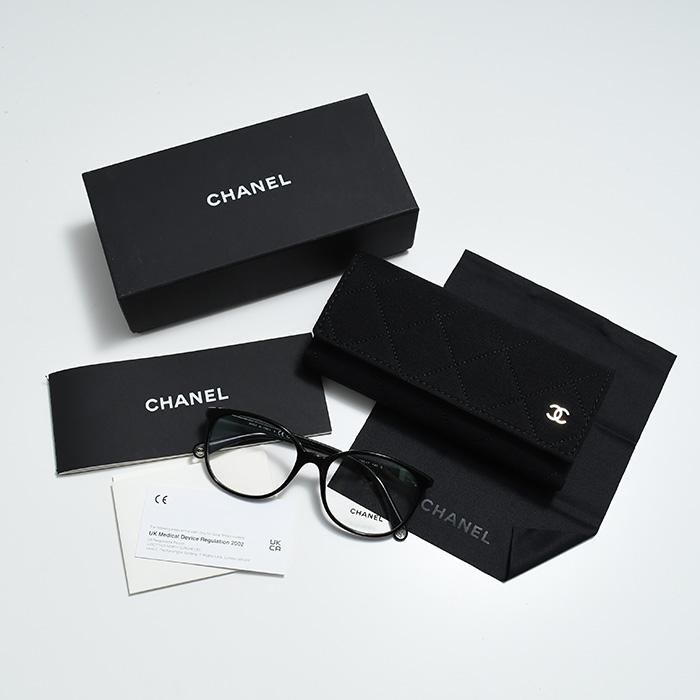 CHANEL シャネル メガネ パント シェイプ オプティカル 3432