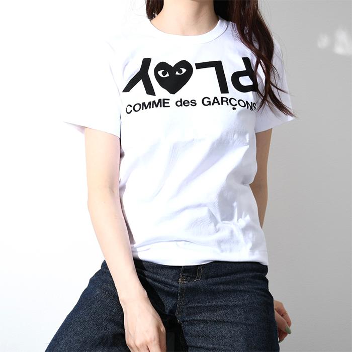 Comme Des Garcons コムデ ギャルソン Play ロゴtシャツ レディース Tシャツ カットソー 半袖 春 夏 ギフト P1t067 トップス 白 ホワイト ハート ギフト Cd P1t067 セレクトショップ Felice Yahoo 店 通販 Yahoo ショッピング