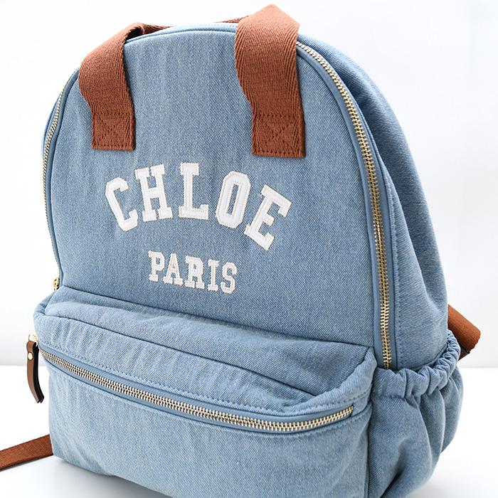クロエ デニムバック Chloe（クロエ） カバン バッグ リュック キッズ バックパック C20867
