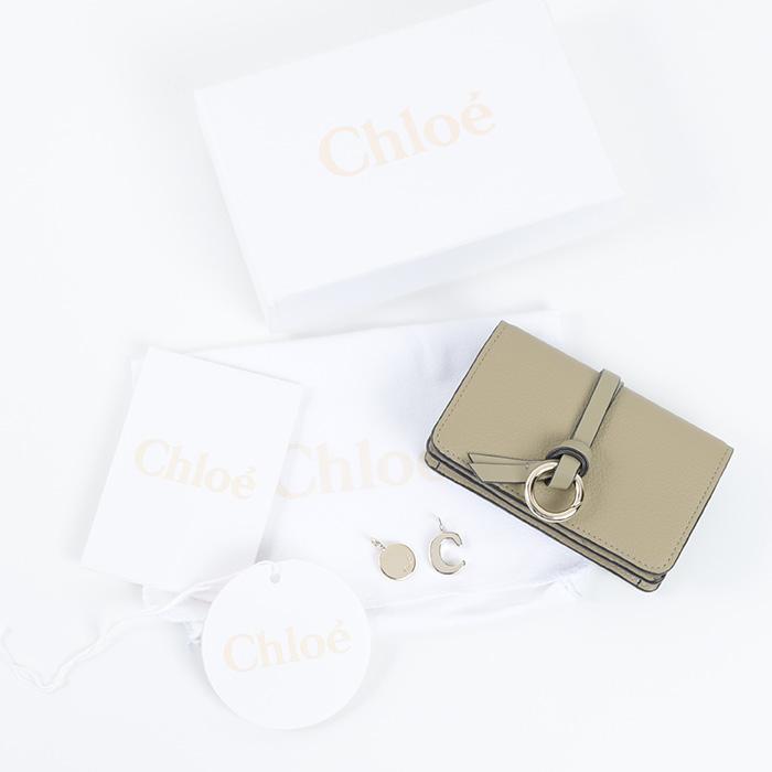 Chloe（クロエ） アルファベット カードケース 名刺入れ Alphabet