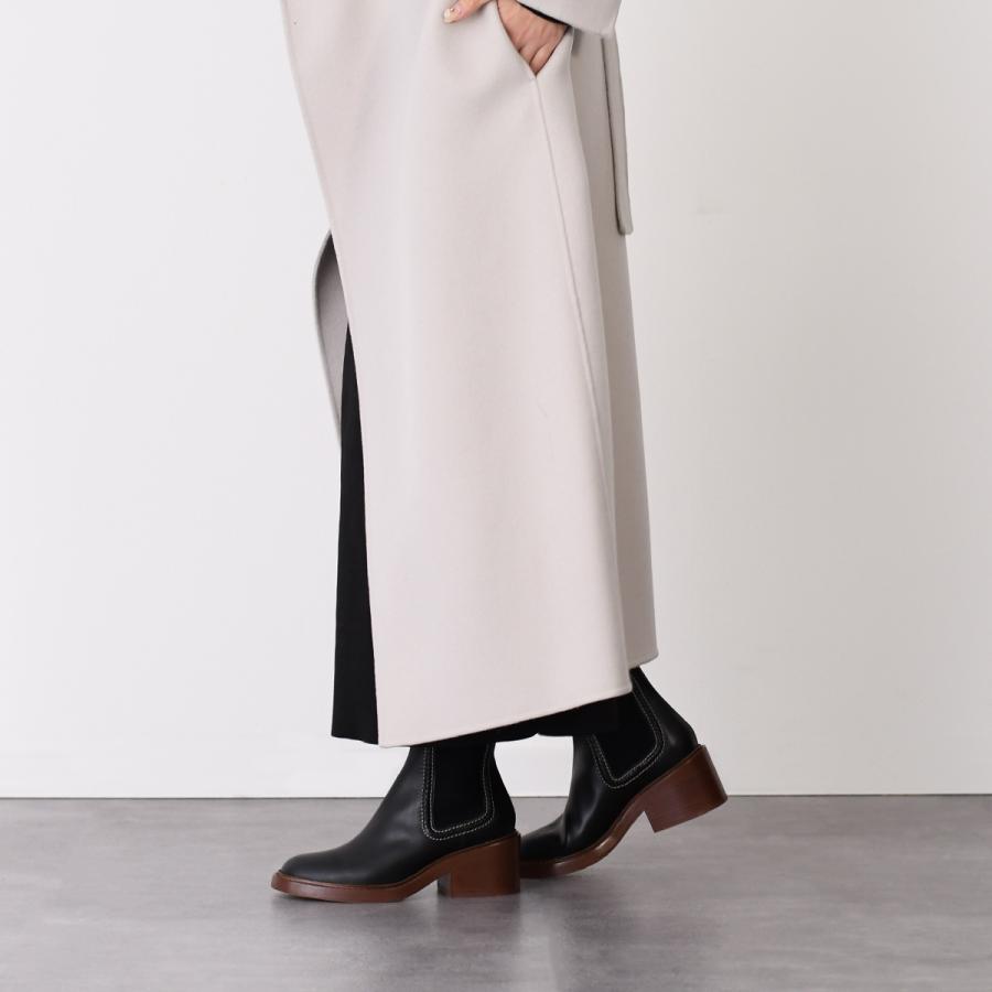 【新品】【限定】【極美品】クロエ　Chloe MALLO ロングブーツ 中古・古着通販】Chloe (クロエ) ラバー サイドジップロングブーツ
