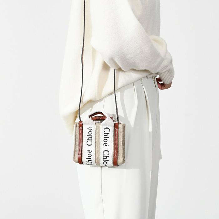 Chloe クロエ ショルダーバッグ CHC22AP235I26 90U Chloe（クロエ） 並行輸入 ショルダーバッグ ウッディ CHC22AP235I26