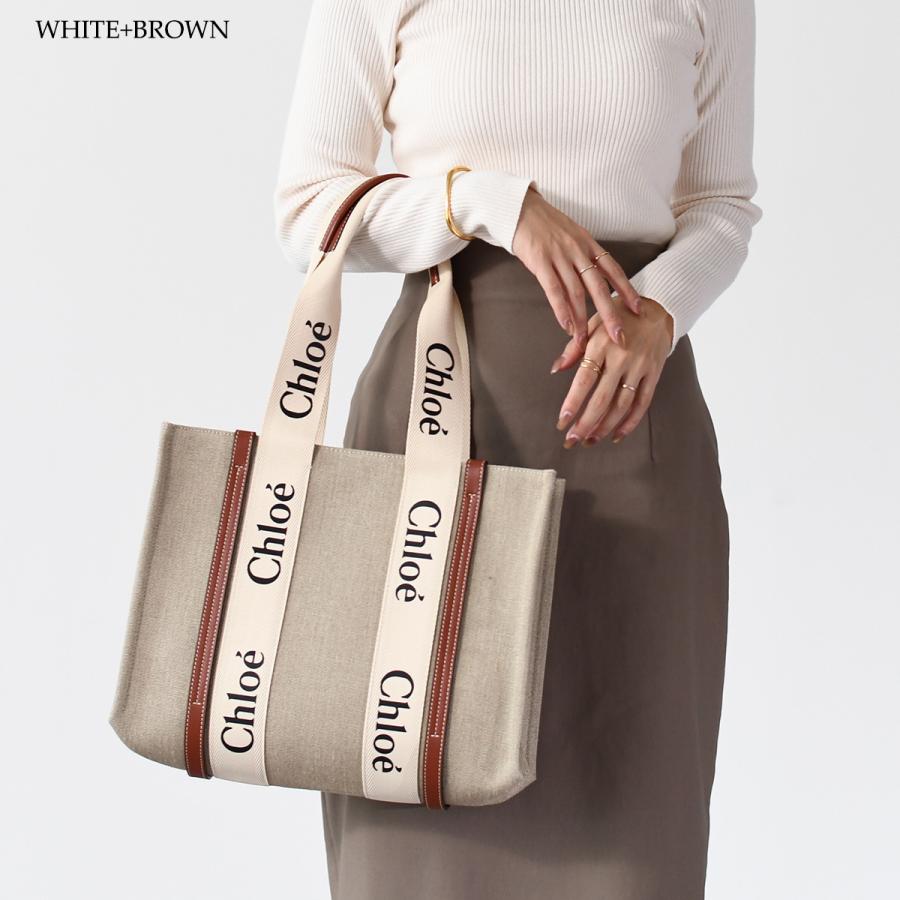 Chloe（クロエ） トートバッグ バッグ WOODY ミディアム CHC22AS383I26 