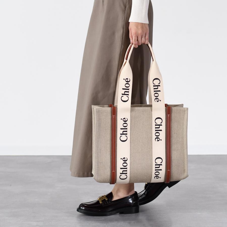 Chloe（クロエ） トートバッグ バッグ WOODY ミディアム CHC22AS383I26 