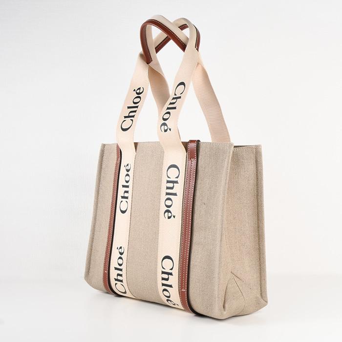Chloe（クロエ） トートバッグ バッグ WOODY ミディアム CHC22AS383I26 