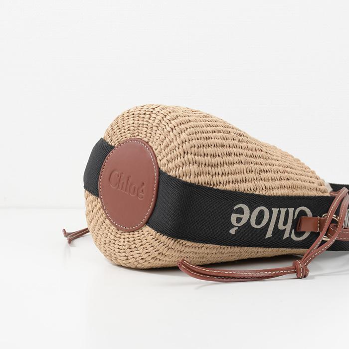 Chloe（クロエ） スモールバスケット バッグ ウッディ WOODY