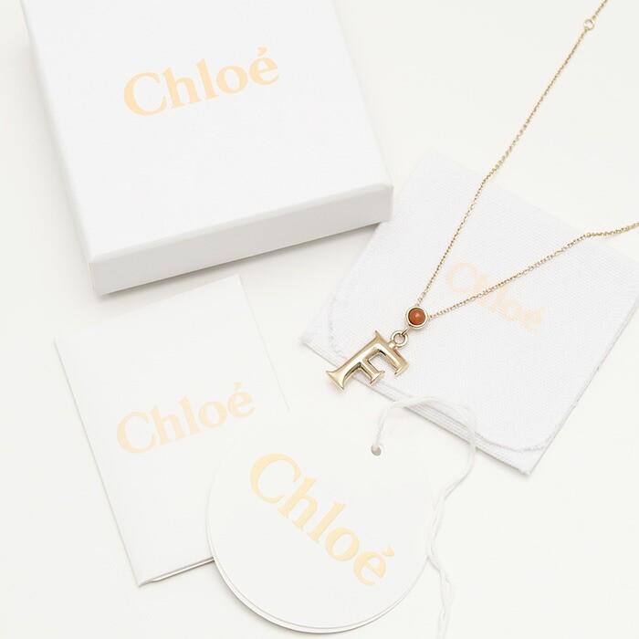 Chloe（クロエ） アクセサリー アルファベット ペンダント ネックレス