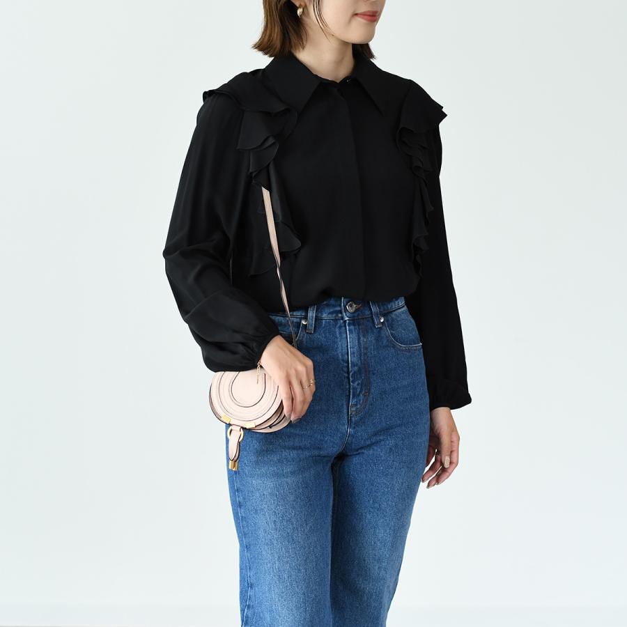 Chloe CHLOE クロエ トップス ラッフルブラウス CHC23SHT15004 Chloe CHLOE クロエ トップス ラッフルブラウス CHC23SHT15004