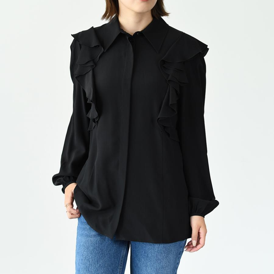 Chloe CHLOE クロエ トップス ラッフルブラウス CHC23SHT15004 Chloe CHLOE クロエ トップス ラッフルブラウス CHC23SHT15004