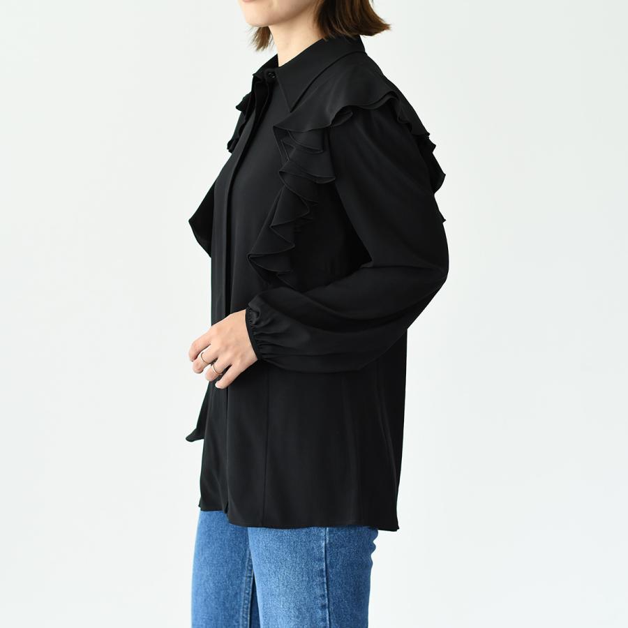 Chloe CHLOE クロエ トップス ラッフルブラウス CHC23SHT15004 Chloe CHLOE クロエ トップス ラッフルブラウス CHC23SHT15004