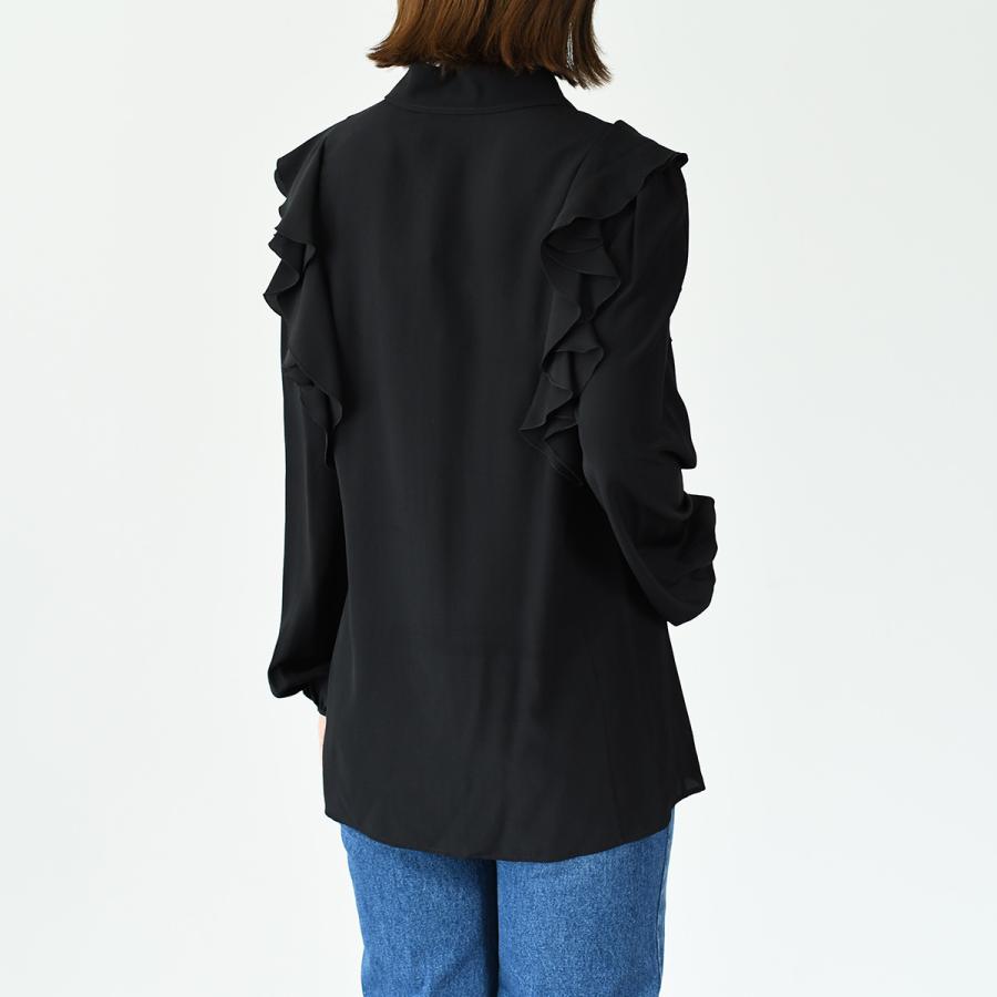Chloe CHLOE クロエ トップス ラッフルブラウス CHC23SHT15004 Chloe CHLOE クロエ トップス ラッフルブラウス CHC23SHT15004