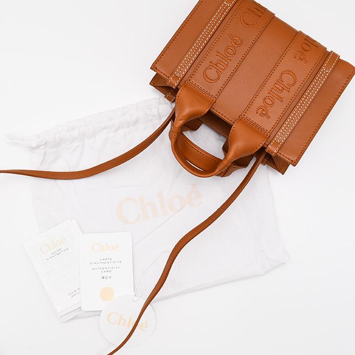 Chloe（クロエ） バッグ ウッディ WOODY ミニトートバッグ