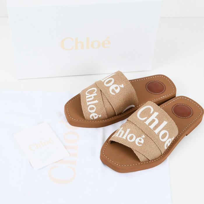 Chloe CHLOE クロエ フラットミュール サンダル シューズ WOODY