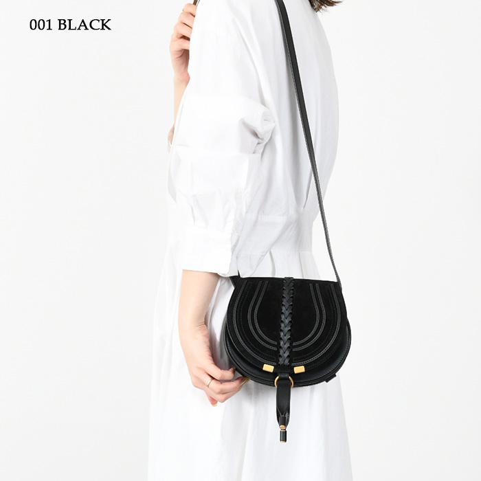 最終お値下げ✨　Chloé ブラックレザーショルダーバッグ Chloé ブラック レザー ショルダーバッグ - メルカリ