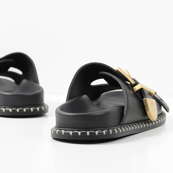Chloe クロエ　サンダル Chloe クロエ サンダル レディース ブラック 22U188Z3 001 WOODY