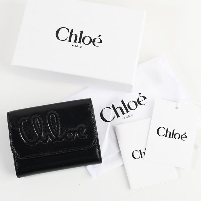 Chloe CHLOE クロエ 財布 折りたたみ財布 三つ折り財布