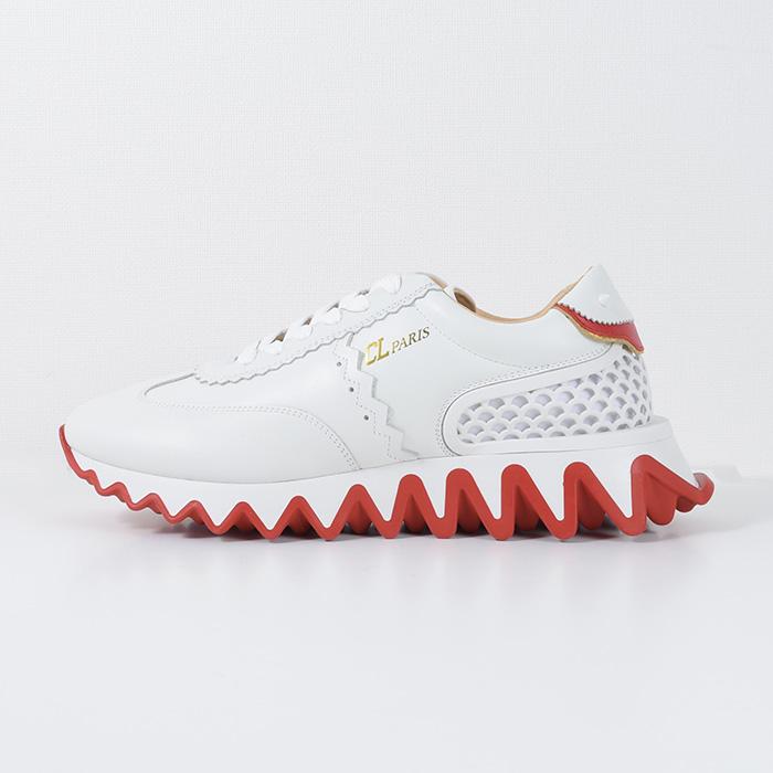 Christian louboutin メンズスニーカー　ホワイトレッド Christian Louboutin クリスチャンルブタン スニーカー