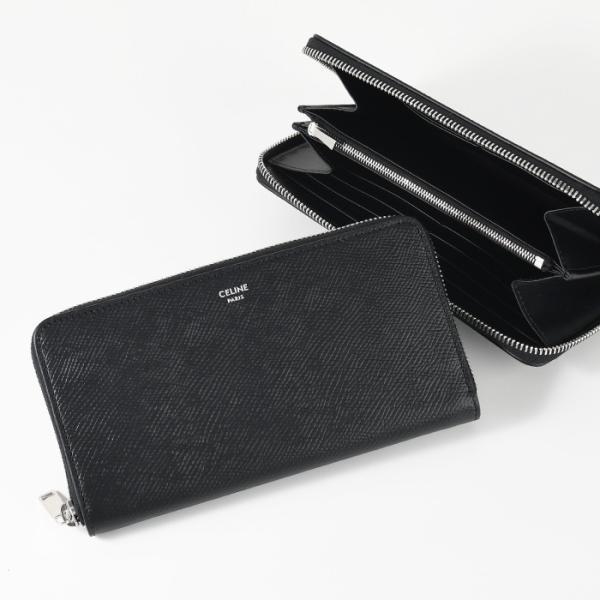 CELINE（セリーヌ） 財布 ウォレット ラージ ジップドウォレット グレ
