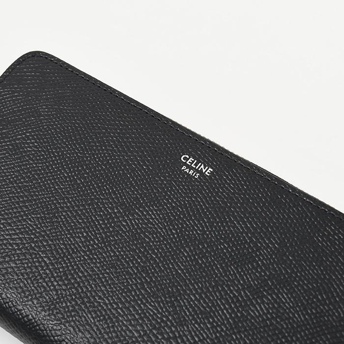 CELINE（セリーヌ） 財布 ウォレット ラージ ジップドウォレット グレ