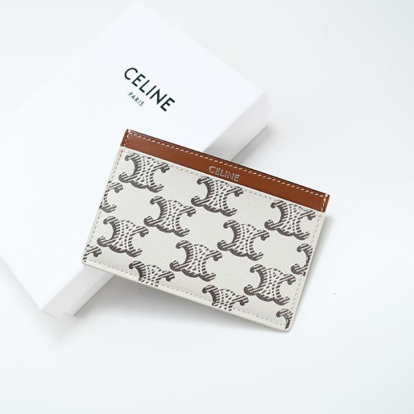 CELINE（セリーヌ） トリオンフ Triomphe カーフスキン カードホルダー